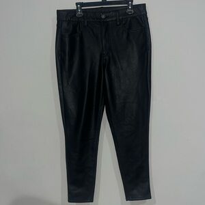 EUC| AE faux leather pants| sz 10 X short